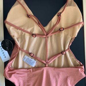 One piece bathing suit